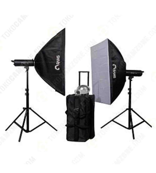 Paket Studio Rams H-86 with Softbox and Stand